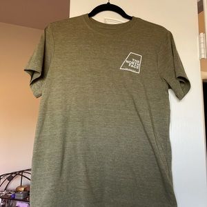 T-shirt olive green North Face